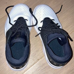 NEW Kid’s black and white Nike Jordans